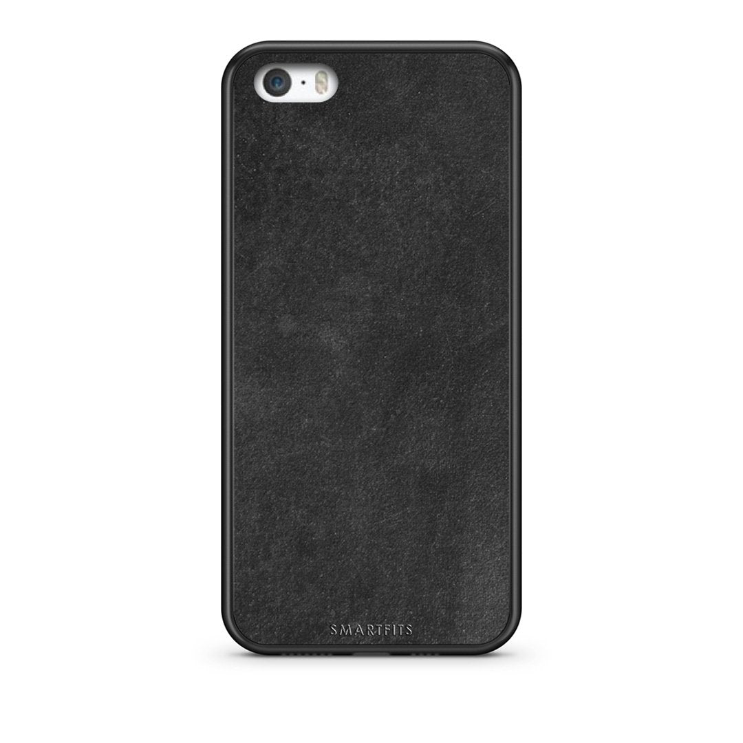 87 - iPhone 5/5s/SE Black Slate Color case, cover, bumper