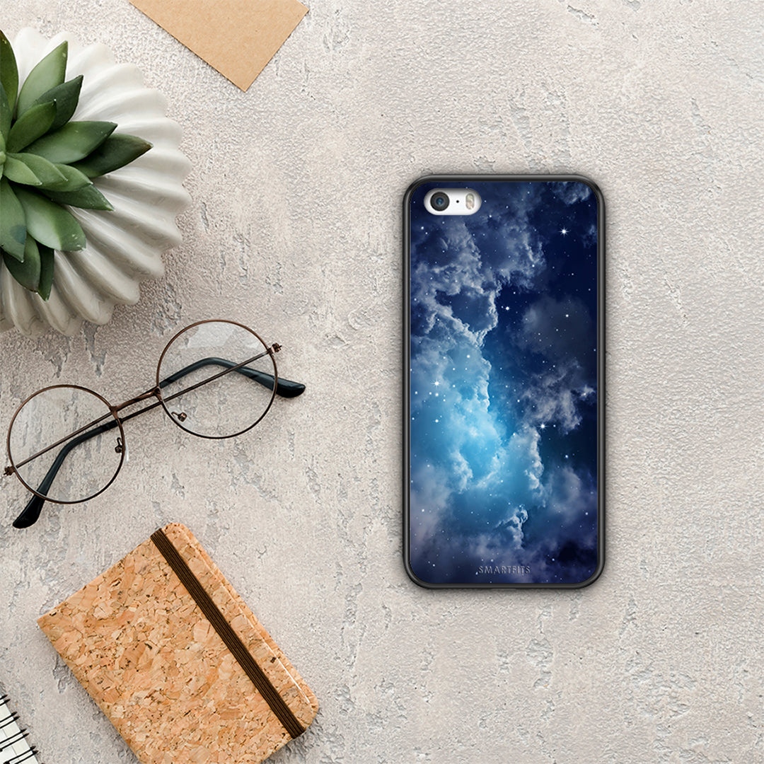 Galactic Blue Sky - iPhone 5 / 5s / SE θήκη