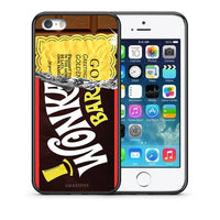 Thumbnail for Θήκη iPhone 5/5s/SE Golden Ticket από τη Smartfits με σχέδιο στο πίσω μέρος και μαύρο περίβλημα | iPhone 5/5s/SE Golden Ticket case with colorful back and black bezels