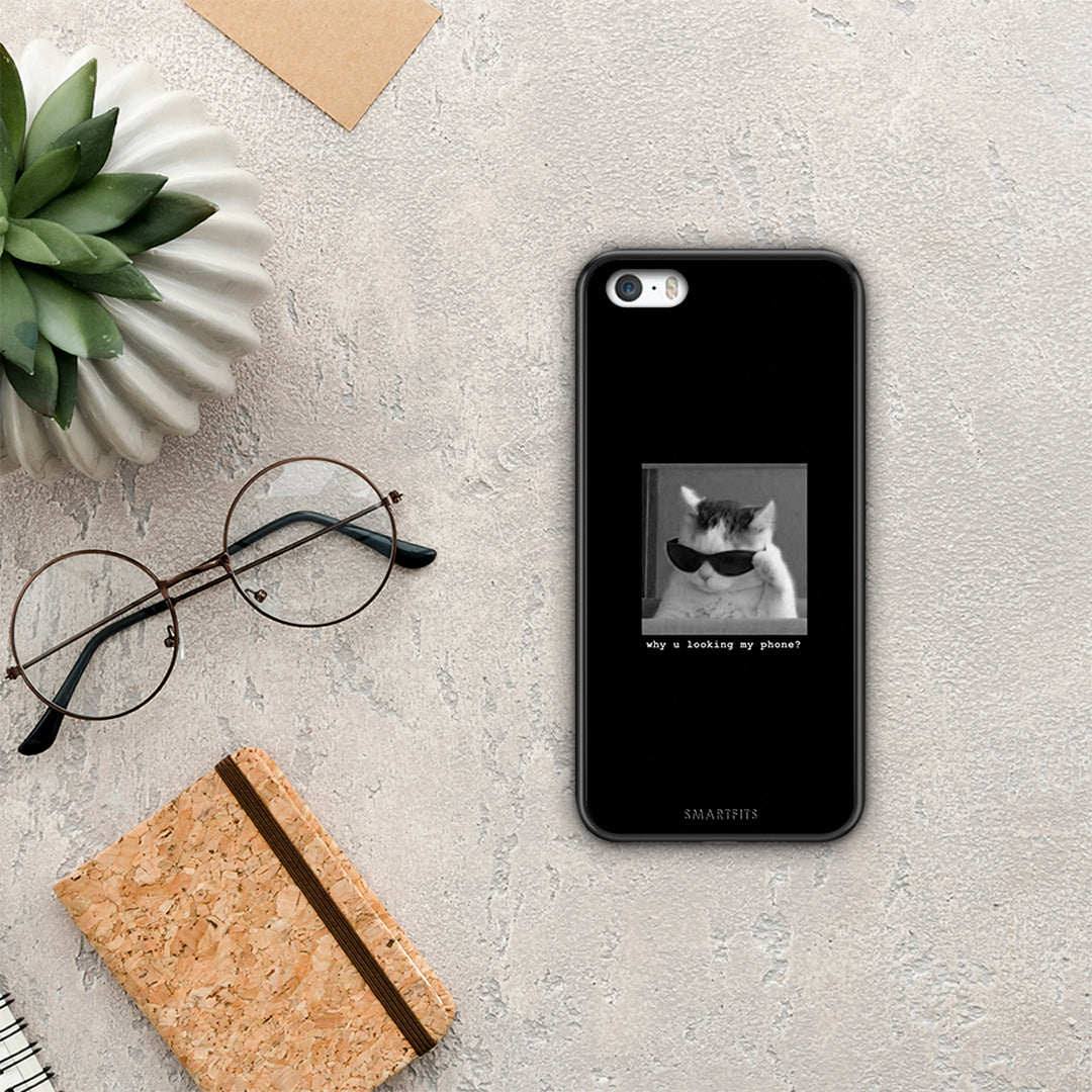 Meme Cat - iPhone 5 / 5s / SE θήκη