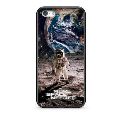iPhone 5/5s/SE More Space θήκη από τη Smartfits με σχέδιο στο πίσω μέρος και μαύρο περίβλημα | Smartphone case with colorful back and black bezels by Smartfits