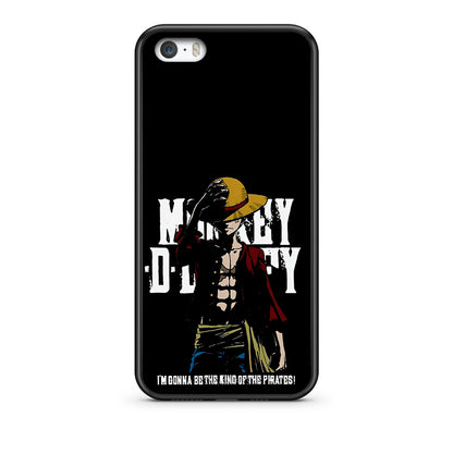 iPhone 5/5s/SE Pirate King θήκη από τη Smartfits με σχέδιο στο πίσω μέρος και μαύρο περίβλημα | Smartphone case with colorful back and black bezels by Smartfits