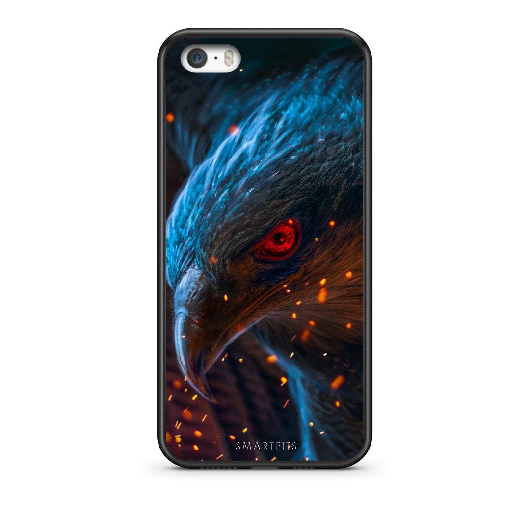 4 - iPhone 5/5s/SE Eagle PopArt case, cover, bumper