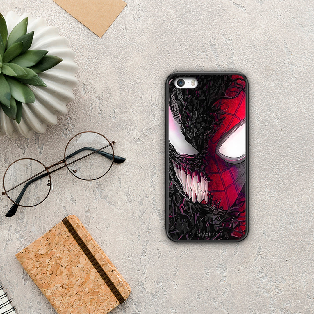 PopArt SpiderVenom - iPhone 5 / 5s / SE θήκη