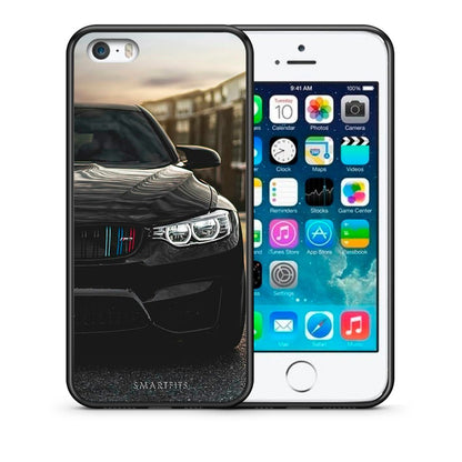 Θήκη iPhone 5/5s/SE M3 Racing από τη Smartfits με σχέδιο στο πίσω μέρος και μαύρο περίβλημα | iPhone 5/5s/SE M3 Racing case with colorful back and black bezels