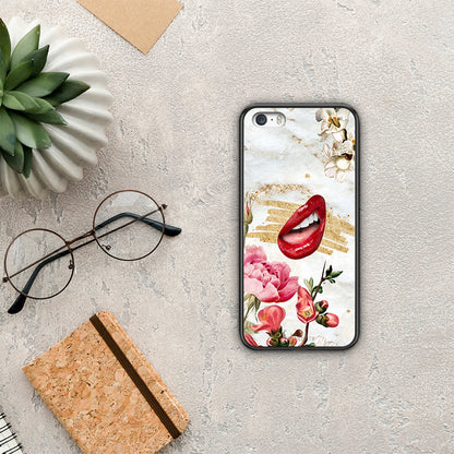 Red Lips - iPhone 5 / 5s / SE θήκη