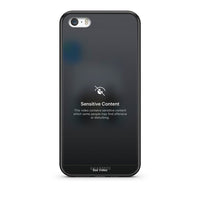 Thumbnail for iPhone 5/5s/SE Sensitive Content θήκη από τη Smartfits με σχέδιο στο πίσω μέρος και μαύρο περίβλημα | Smartphone case with colorful back and black bezels by Smartfits