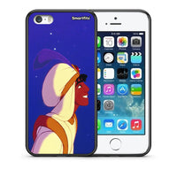 Thumbnail for Θήκη iPhone 5/5s/SE Alladin And Jasmine Love 1 από τη Smartfits με σχέδιο στο πίσω μέρος και μαύρο περίβλημα | iPhone 5/5s/SE Alladin And Jasmine Love 1 case with colorful back and black bezels