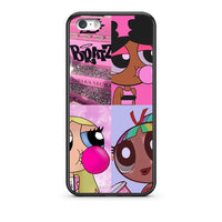Thumbnail for iPhone 5 / 5s / SE Bubble Girls Θήκη Αγίου Βαλεντίνου από τη Smartfits με σχέδιο στο πίσω μέρος και μαύρο περίβλημα | Smartphone case with colorful back and black bezels by Smartfits