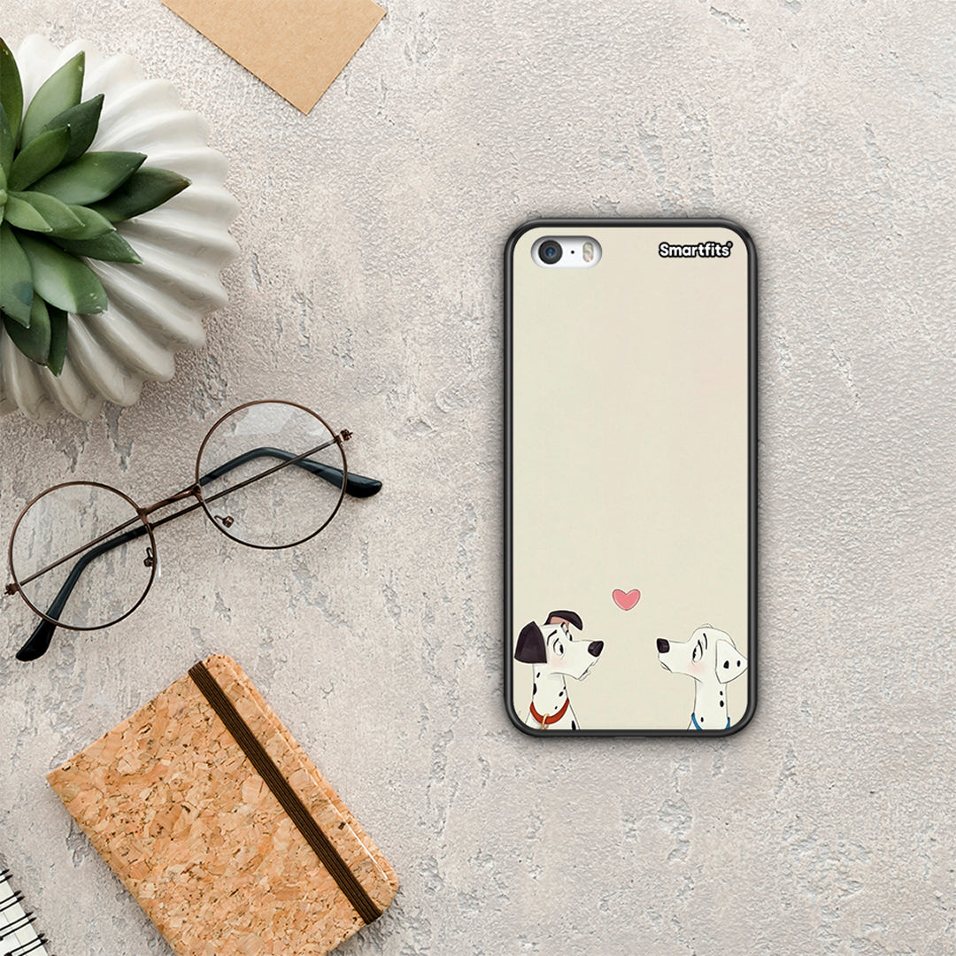 Dalmatians Love - iPhone 5 / 5s / SE θήκη