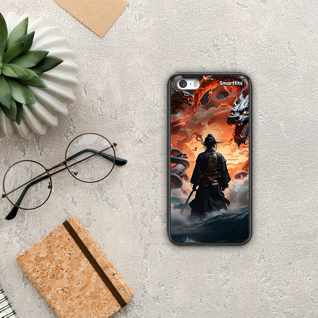 Dragons Fight - iPhone 5 / 5s / SE θήκη