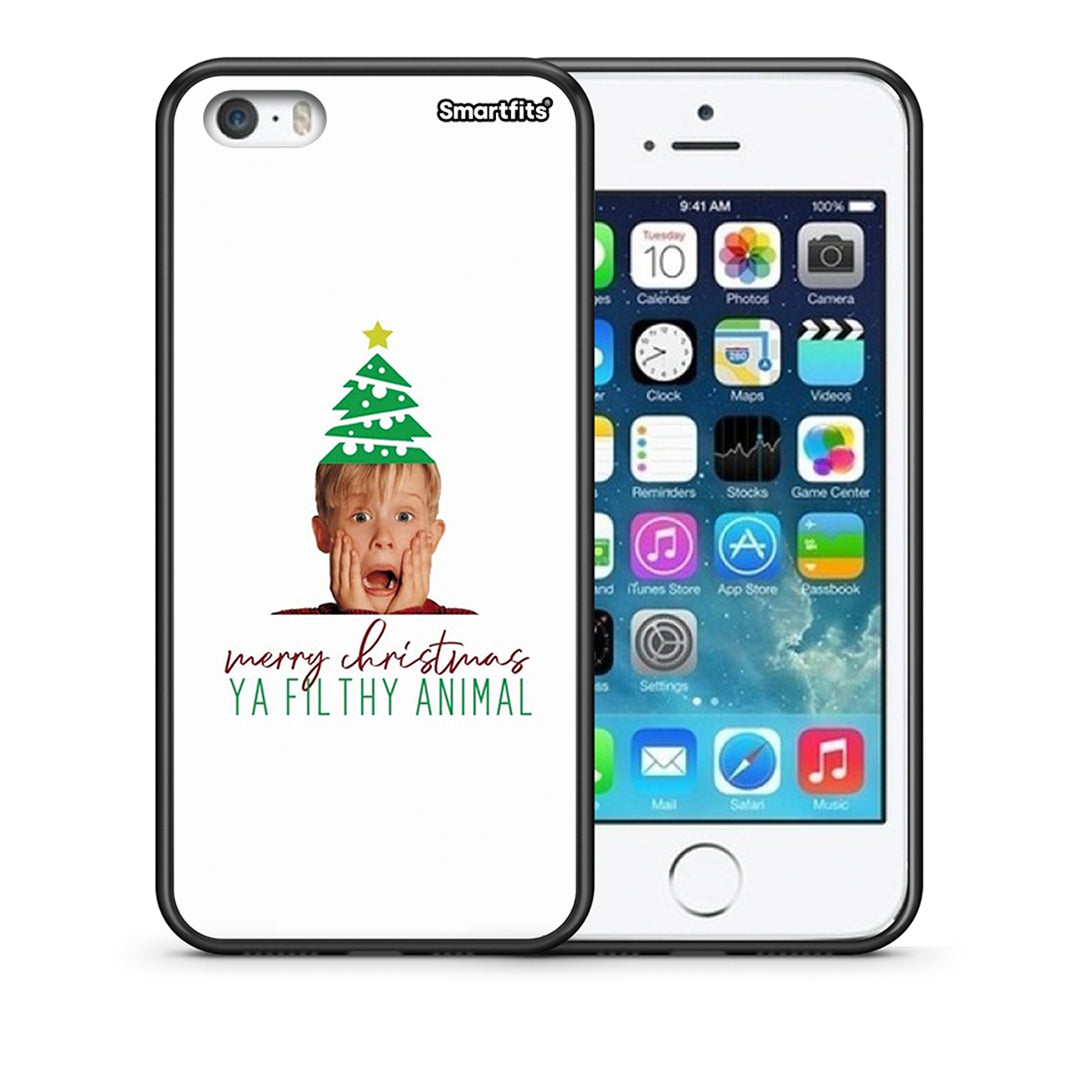 Θήκη iPhone 5/5s/SE Filthy Animal από τη Smartfits με σχέδιο στο πίσω μέρος και μαύρο περίβλημα | iPhone 5/5s/SE Filthy Animal case with colorful back and black bezels