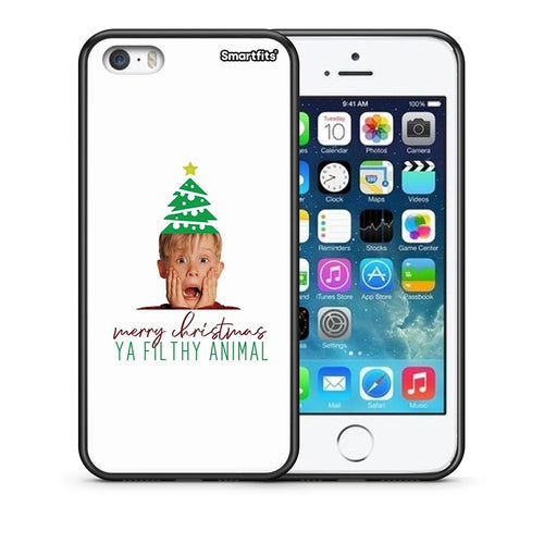 Θήκη iPhone 5/5s/SE Filthy Animal από τη Smartfits με σχέδιο στο πίσω μέρος και μαύρο περίβλημα | iPhone 5/5s/SE Filthy Animal case with colorful back and black bezels