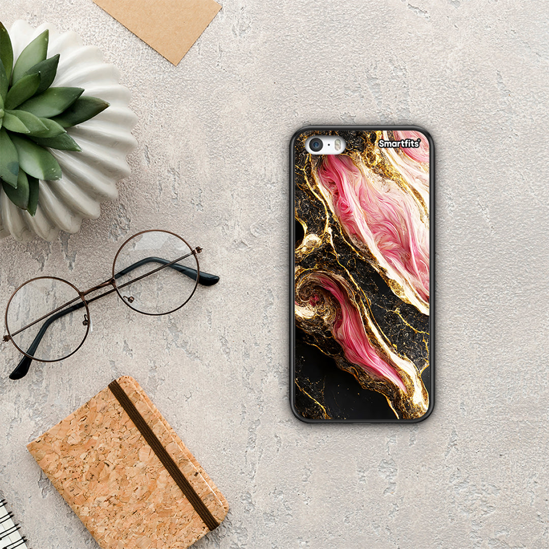Glamorous Pink Marble - iPhone 5 / 5s / SE θήκη