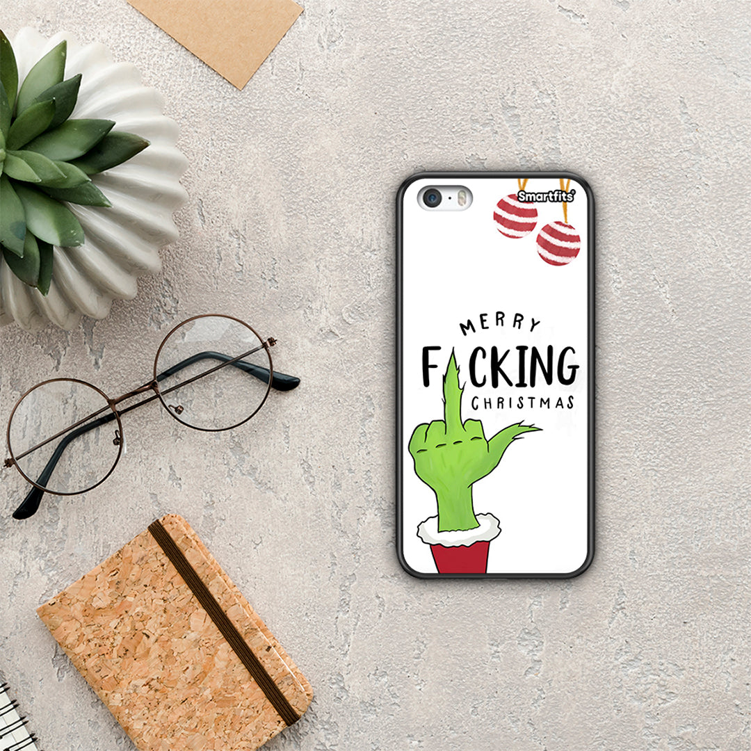 Merry F Xmas - iPhone 5 / 5s / SE θήκη