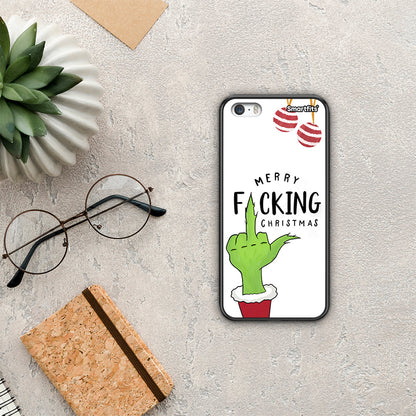 Merry F Xmas - iPhone 5 / 5s / SE θήκη
