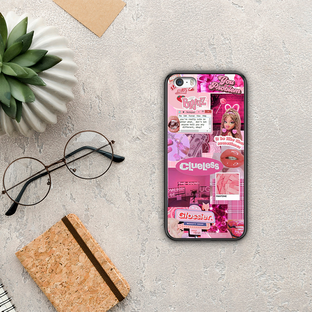Pink Love - iPhone 5 / 5s / SE θήκη
