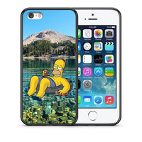 Thumbnail for Θήκη iPhone 5 / 5s / SE Summer Happiness από τη Smartfits με σχέδιο στο πίσω μέρος και μαύρο περίβλημα | iPhone 5 / 5s / SE Summer Happiness case with colorful back and black bezels