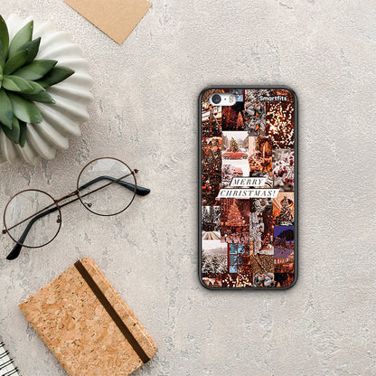 Xmas Collage - iPhone 5 / 5s / SE θήκη