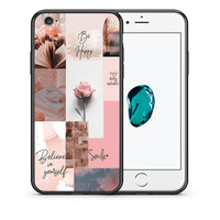 Thumbnail for Θήκη iPhone 6/6s Aesthetic Collage από τη Smartfits με σχέδιο στο πίσω μέρος και μαύρο περίβλημα | iPhone 6/6s Aesthetic Collage case with colorful back and black bezels
