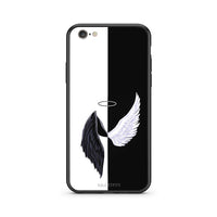 Thumbnail for iPhone 7/8 Angels Demons θήκη από τη Smartfits με σχέδιο στο πίσω μέρος και μαύρο περίβλημα | Smartphone case with colorful back and black bezels by Smartfits