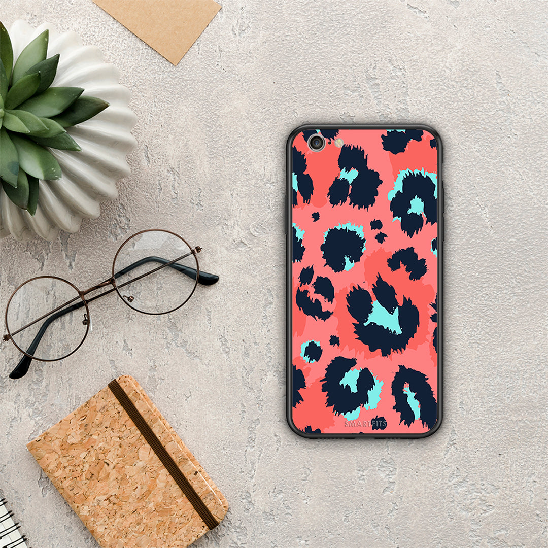 Animal Pink Leopard - iPhone 6 Plus / 6s Plus θήκη