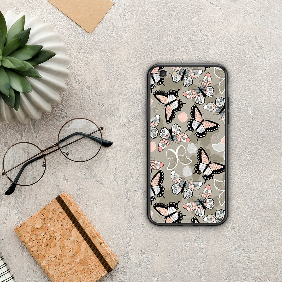 Boho Butterflies - iPhone 6 / 6s θήκη