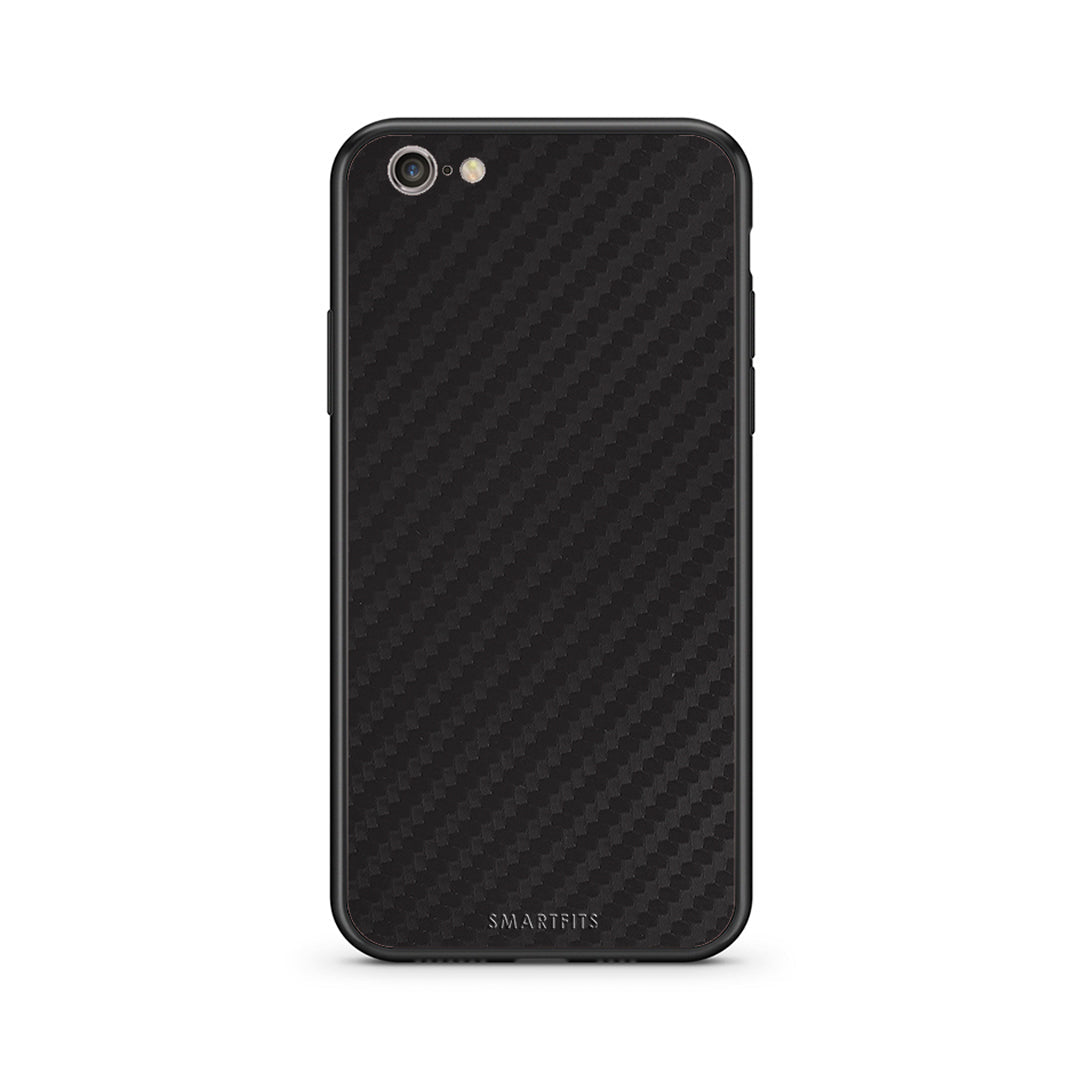 iphone 6 6s Carbon Black θήκη από τη Smartfits με σχέδιο στο πίσω μέρος και μαύρο περίβλημα | Smartphone case with colorful back and black bezels by Smartfits