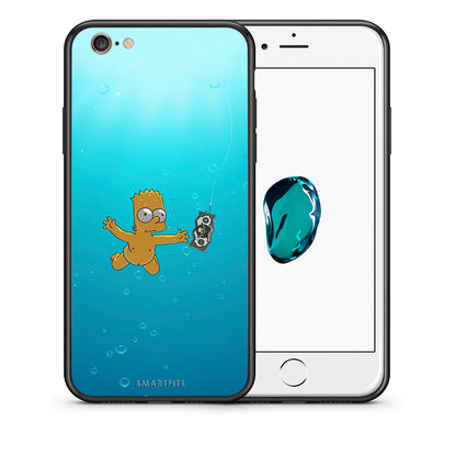 Θήκη iPhone 6/6s Chasing Money από τη Smartfits με σχέδιο στο πίσω μέρος και μαύρο περίβλημα | iPhone 6/6s Chasing Money case with colorful back and black bezels