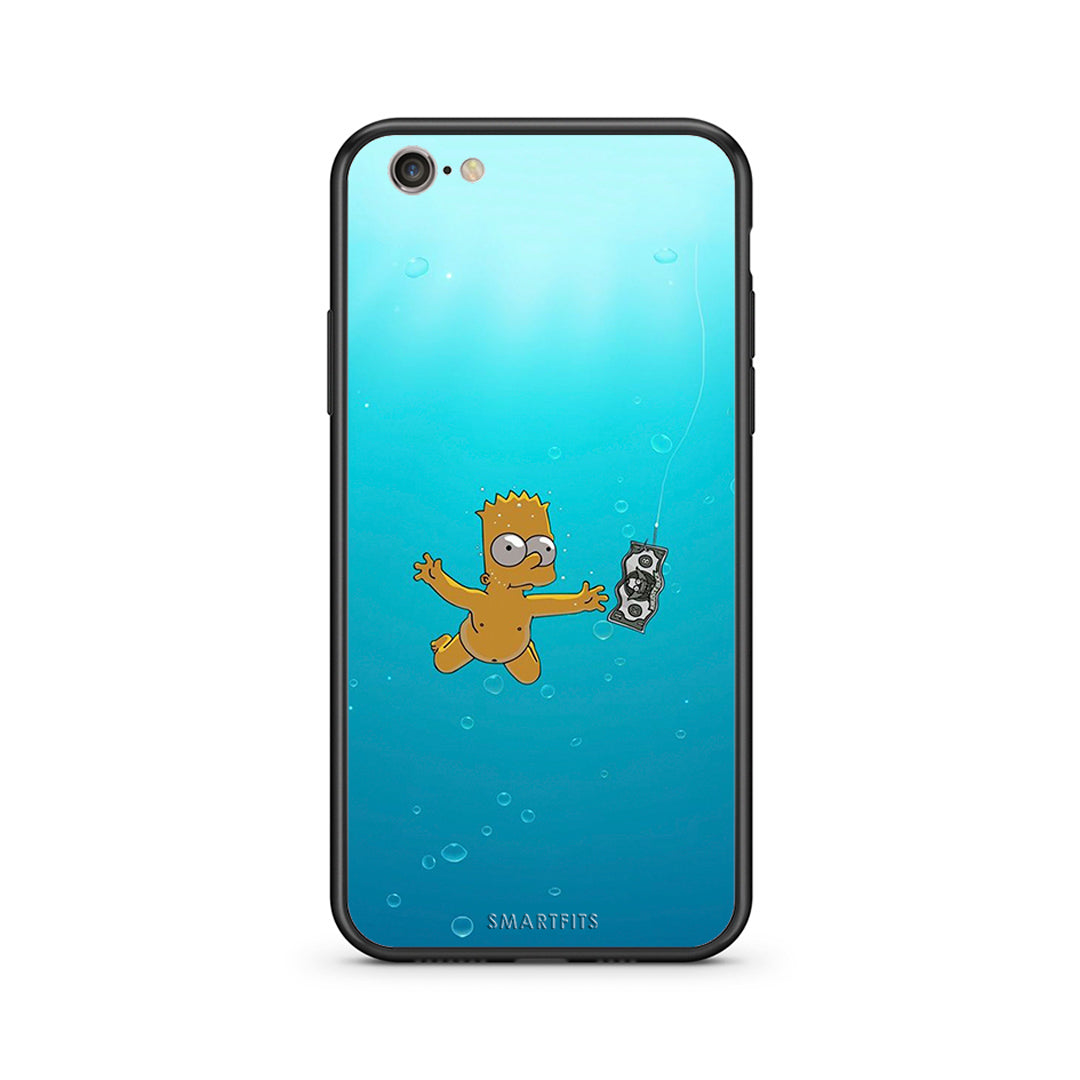 iphone 6 6s Chasing Money θήκη από τη Smartfits με σχέδιο στο πίσω μέρος και μαύρο περίβλημα | Smartphone case with colorful back and black bezels by Smartfits