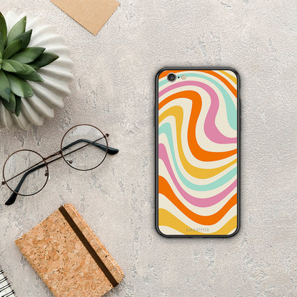 Colourful Waves - iPhone 6 Plus / 6s Plus θήκη