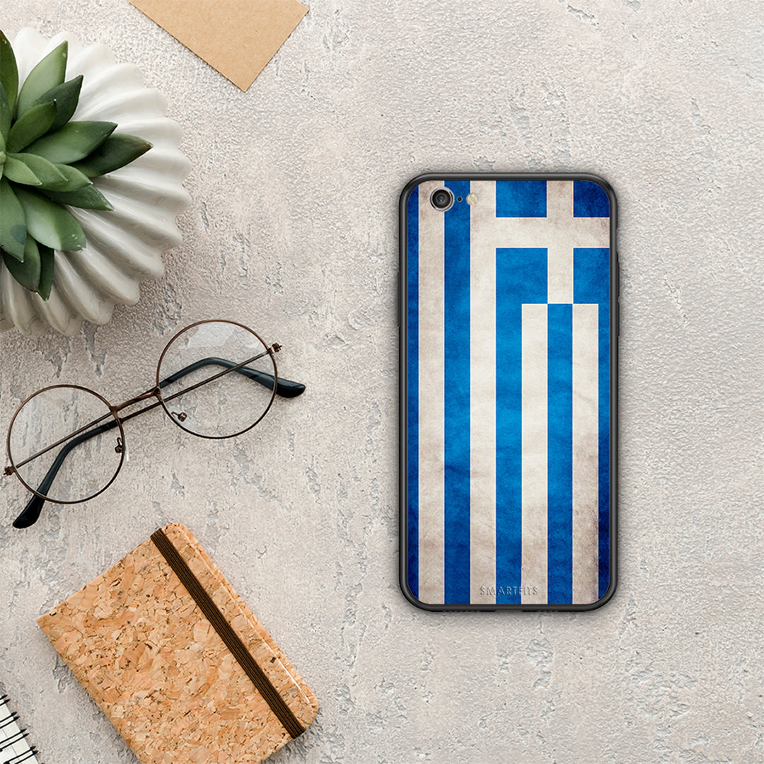 Flag Greek - iPhone 6 / 6s θήκη