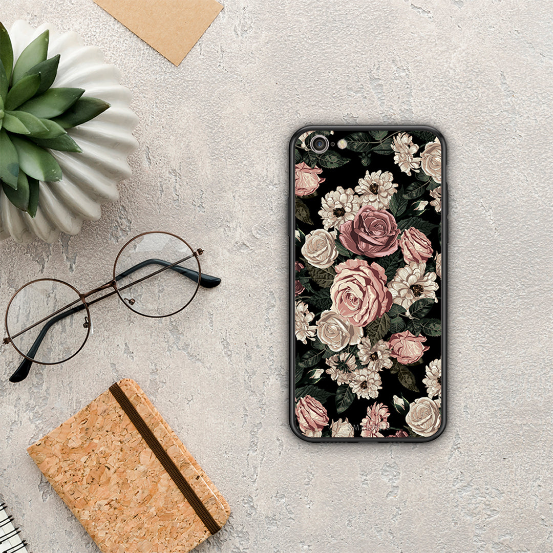 Flower Wild Roses - iPhone 6 / 6s θήκη