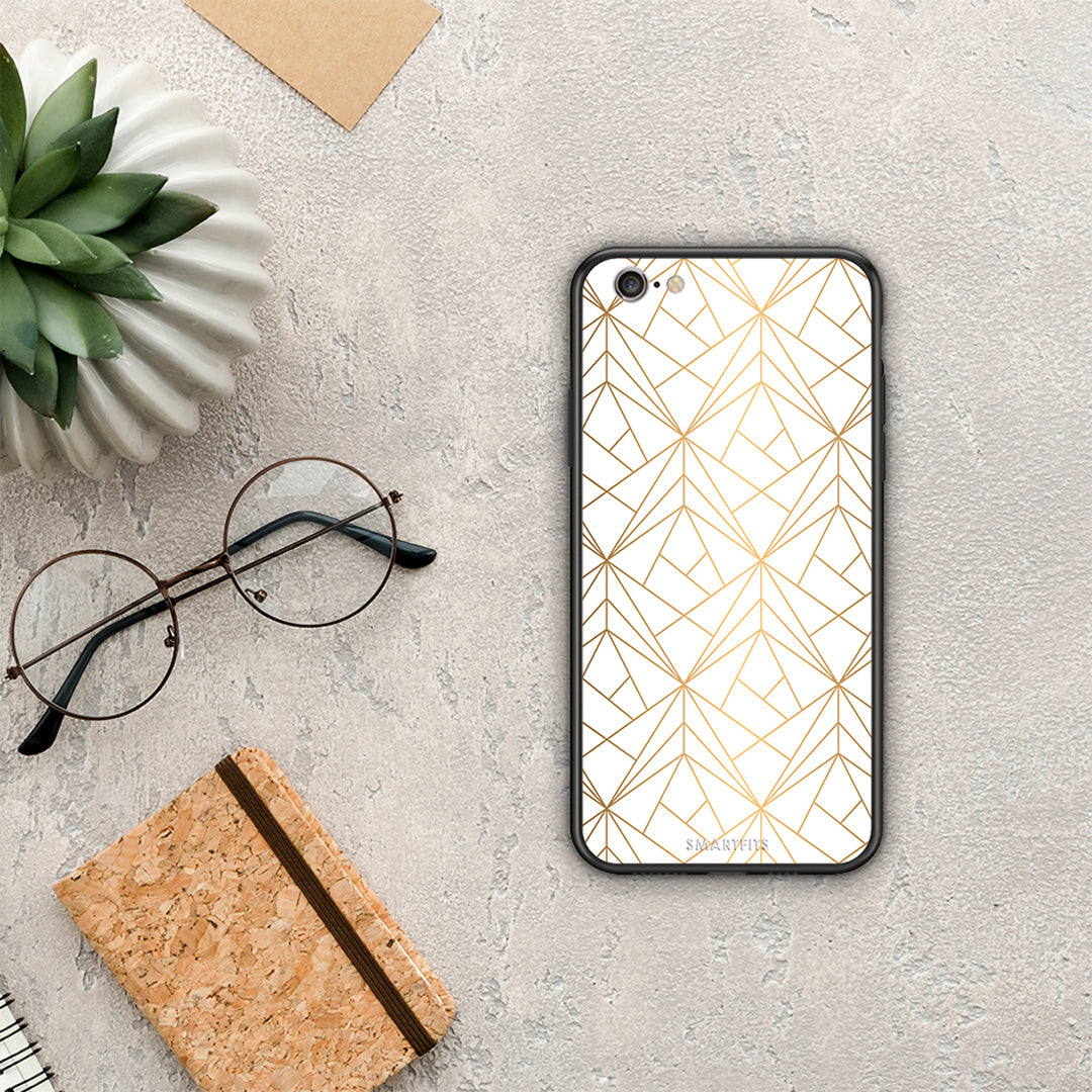 Geometric Luxury White - iPhone 6 / 6s θήκη