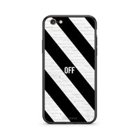Thumbnail for iphone 6 plus 6s plus Get Off θήκη από τη Smartfits με σχέδιο στο πίσω μέρος και μαύρο περίβλημα | Smartphone case with colorful back and black bezels by Smartfits