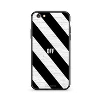 Thumbnail for iPhone 7/8 Get Off θήκη από τη Smartfits με σχέδιο στο πίσω μέρος και μαύρο περίβλημα | Smartphone case with colorful back and black bezels by Smartfits