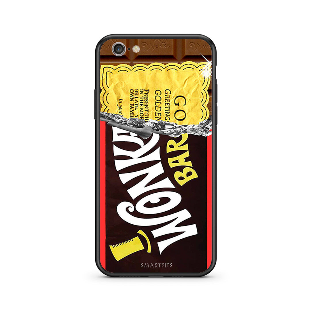 iphone 6 6s Golden Ticket θήκη από τη Smartfits με σχέδιο στο πίσω μέρος και μαύρο περίβλημα | Smartphone case with colorful back and black bezels by Smartfits