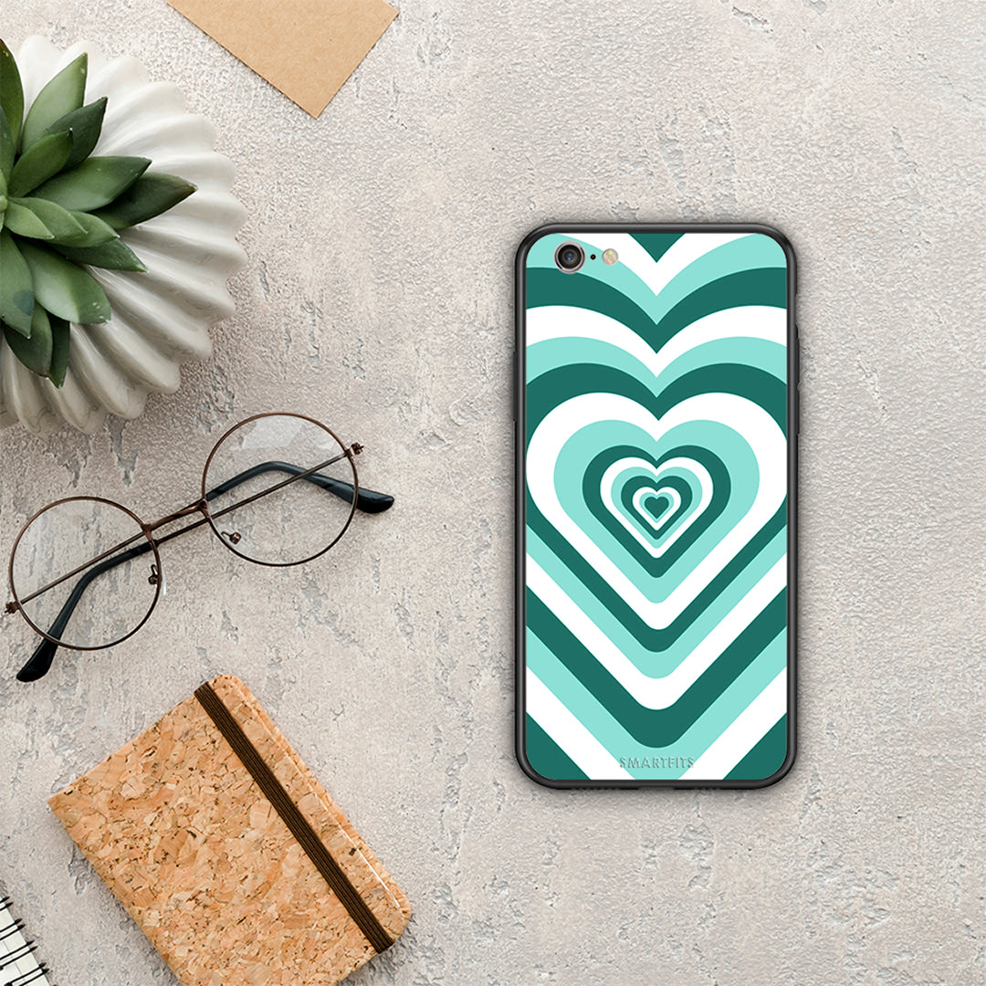 Green Hearts - iPhone 7 / 8 / SE 2020 θήκη