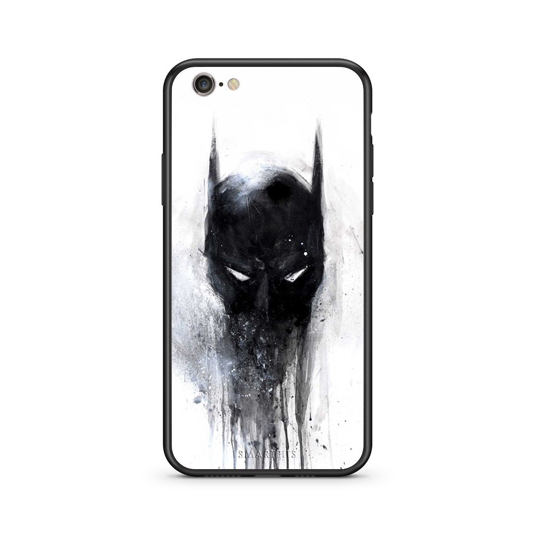 4 - iphone 6 plus 6s plus Paint Bat Hero case, cover, bumper