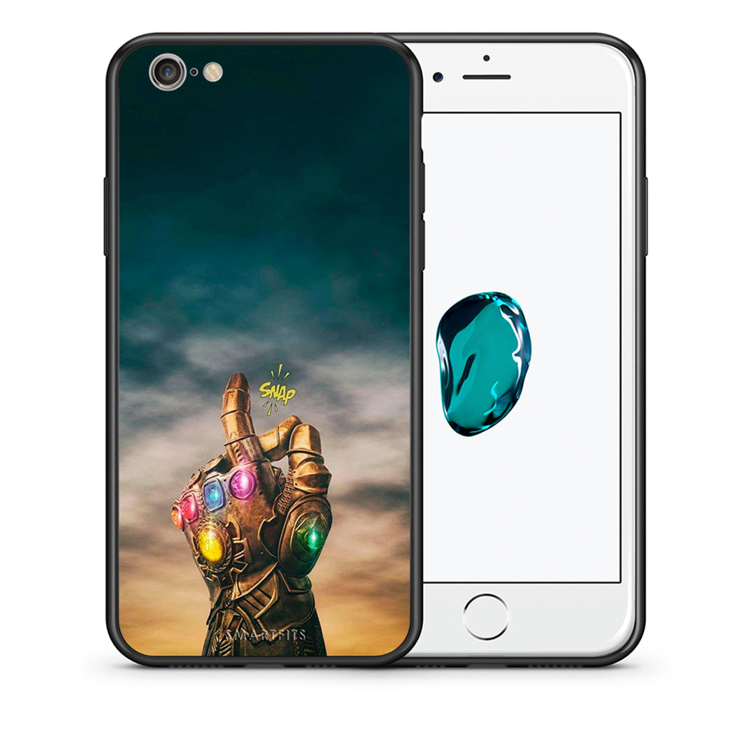 Θήκη iPhone 7/8/SE 2020 Infinity Snap από τη Smartfits με σχέδιο στο πίσω μέρος και μαύρο περίβλημα | iPhone 7/8/SE 2020 Infinity Snap case with colorful back and black bezels