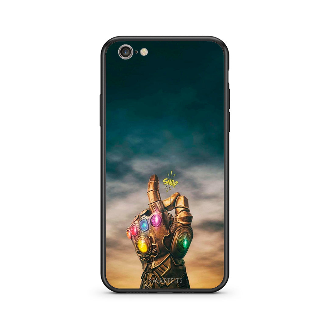iPhone 7/8 Infinity Snap θήκη από τη Smartfits με σχέδιο στο πίσω μέρος και μαύρο περίβλημα | Smartphone case with colorful back and black bezels by Smartfits