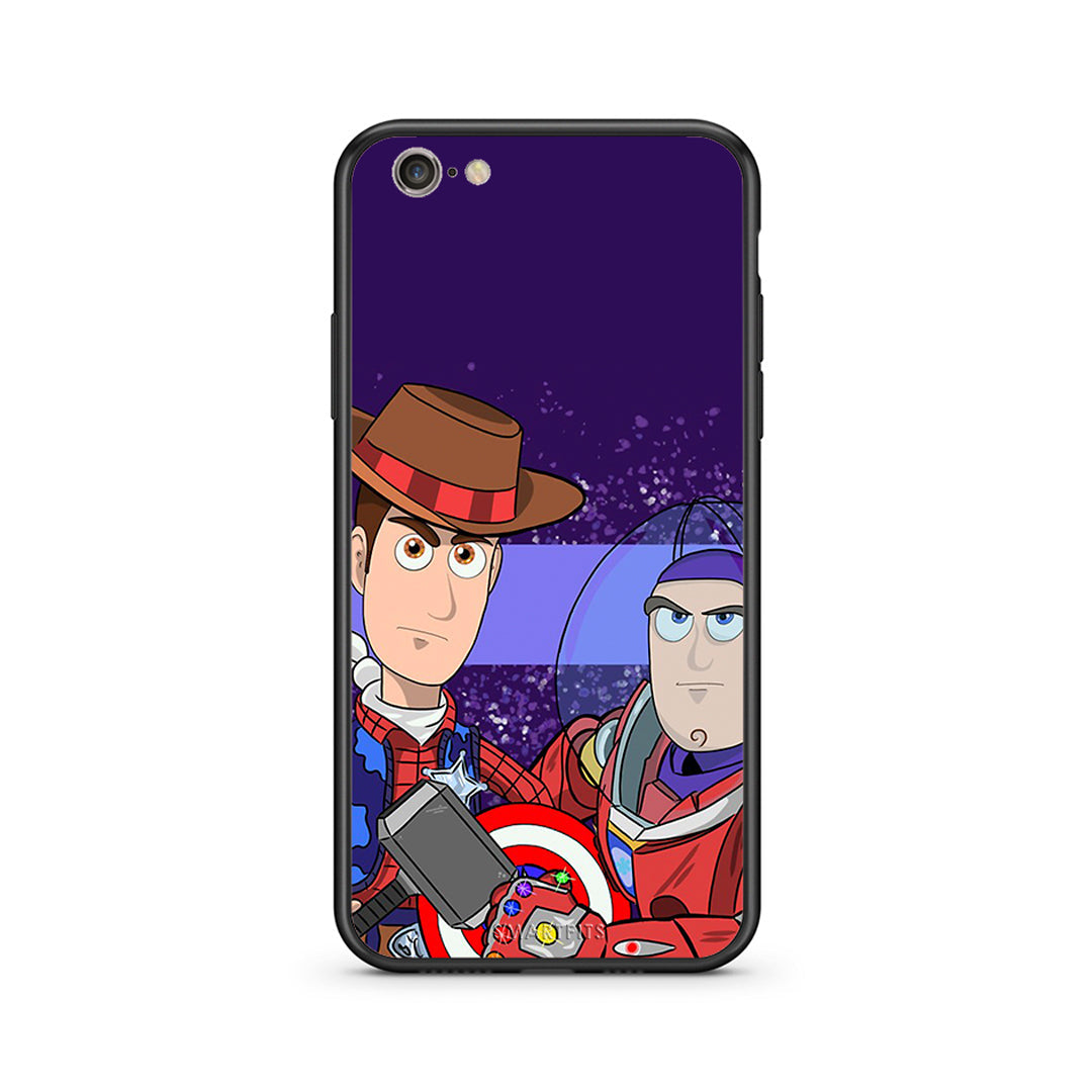 iphone 6 6s Infinity Story θήκη από τη Smartfits με σχέδιο στο πίσω μέρος και μαύρο περίβλημα | Smartphone case with colorful back and black bezels by Smartfits