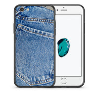 Thumbnail for Θήκη iPhone 7/8/SE 2020 Jeans Pocket από τη Smartfits με σχέδιο στο πίσω μέρος και μαύρο περίβλημα | iPhone 7/8/SE 2020 Jeans Pocket case with colorful back and black bezels