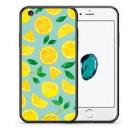 Thumbnail for Θήκη iPhone 6/6s Lemons από τη Smartfits με σχέδιο στο πίσω μέρος και μαύρο περίβλημα | iPhone 6/6s Lemons case with colorful back and black bezels
