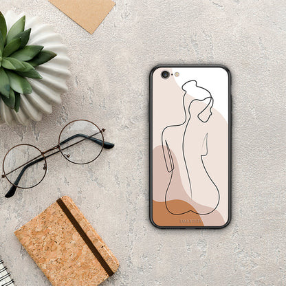 LineArt Woman - iPhone 6 Plus / 6s Plus θήκη