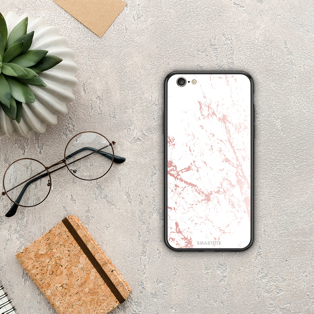 Marble Pink Splash - iPhone 6 Plus / 6s Plus θήκη