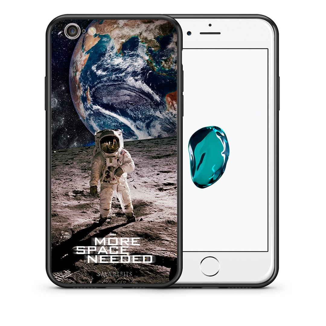 Θήκη iPhone 7/8/SE 2020 More Space από τη Smartfits με σχέδιο στο πίσω μέρος και μαύρο περίβλημα | iPhone 7/8/SE 2020 More Space case with colorful back and black bezels