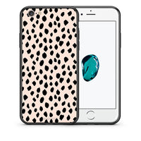 Thumbnail for Θήκη iPhone 7/8/SE 2020 New Polka Dots από τη Smartfits με σχέδιο στο πίσω μέρος και μαύρο περίβλημα | iPhone 7/8/SE 2020 New Polka Dots case with colorful back and black bezels