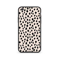 Thumbnail for iPhone 7/8 New Polka Dots θήκη από τη Smartfits με σχέδιο στο πίσω μέρος και μαύρο περίβλημα | Smartphone case with colorful back and black bezels by Smartfits