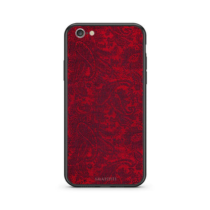 iphone 6 6s Paisley Cashmere θήκη από τη Smartfits με σχέδιο στο πίσω μέρος και μαύρο περίβλημα | Smartphone case with colorful back and black bezels by Smartfits